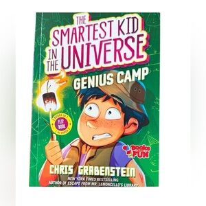 💕2 for $15💕 The Smartest Kid in the Universe: Genius Camp Book| flip book 2 in 1